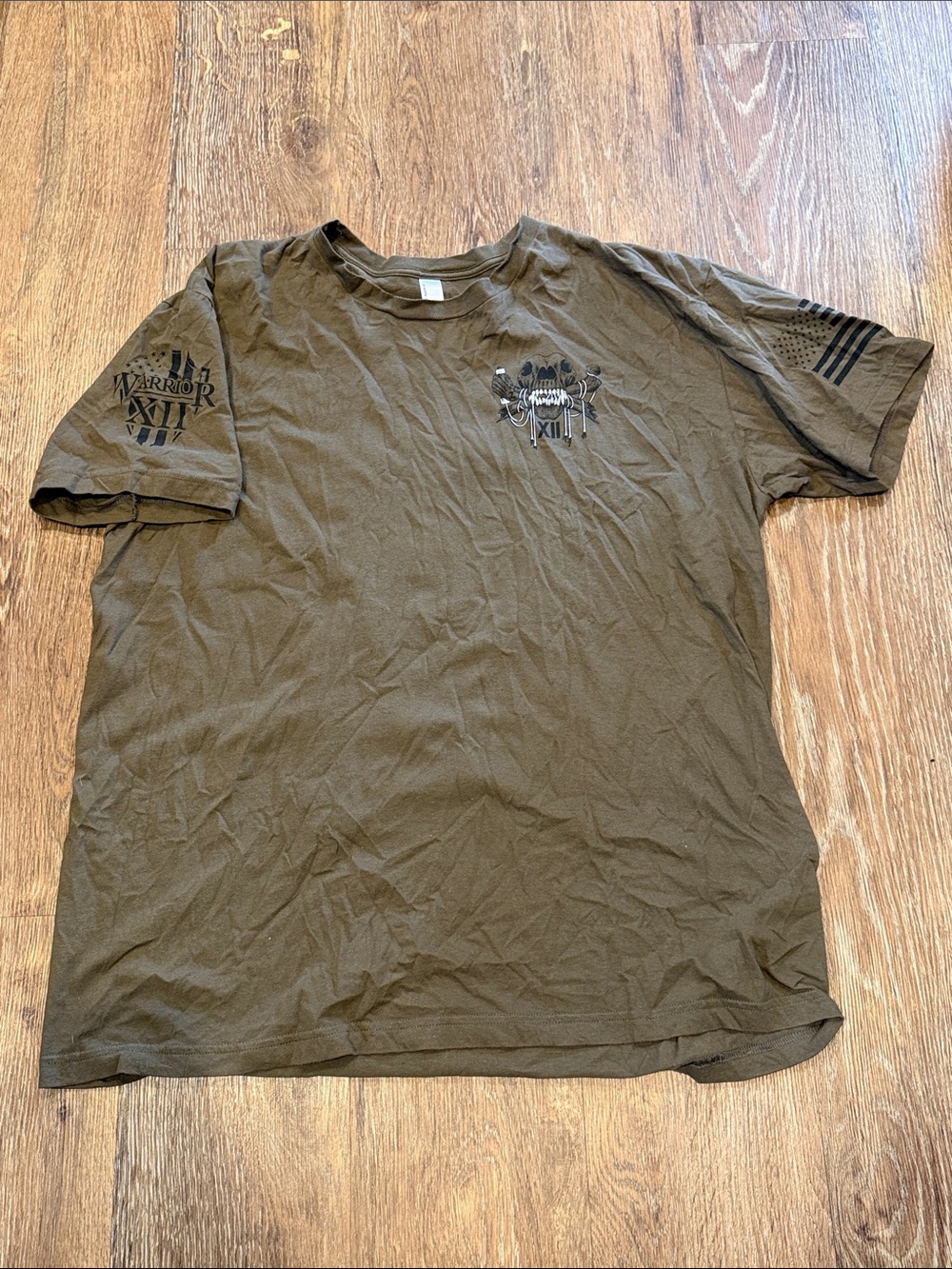 Olive Green Graphic Men’s T-Shirt
